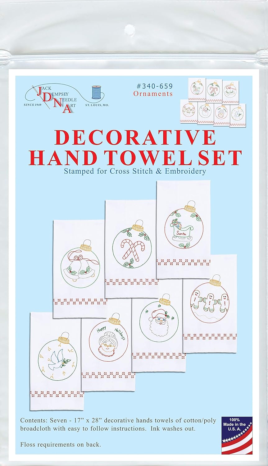 Christmas Balls Towel Collection (17" x 28")