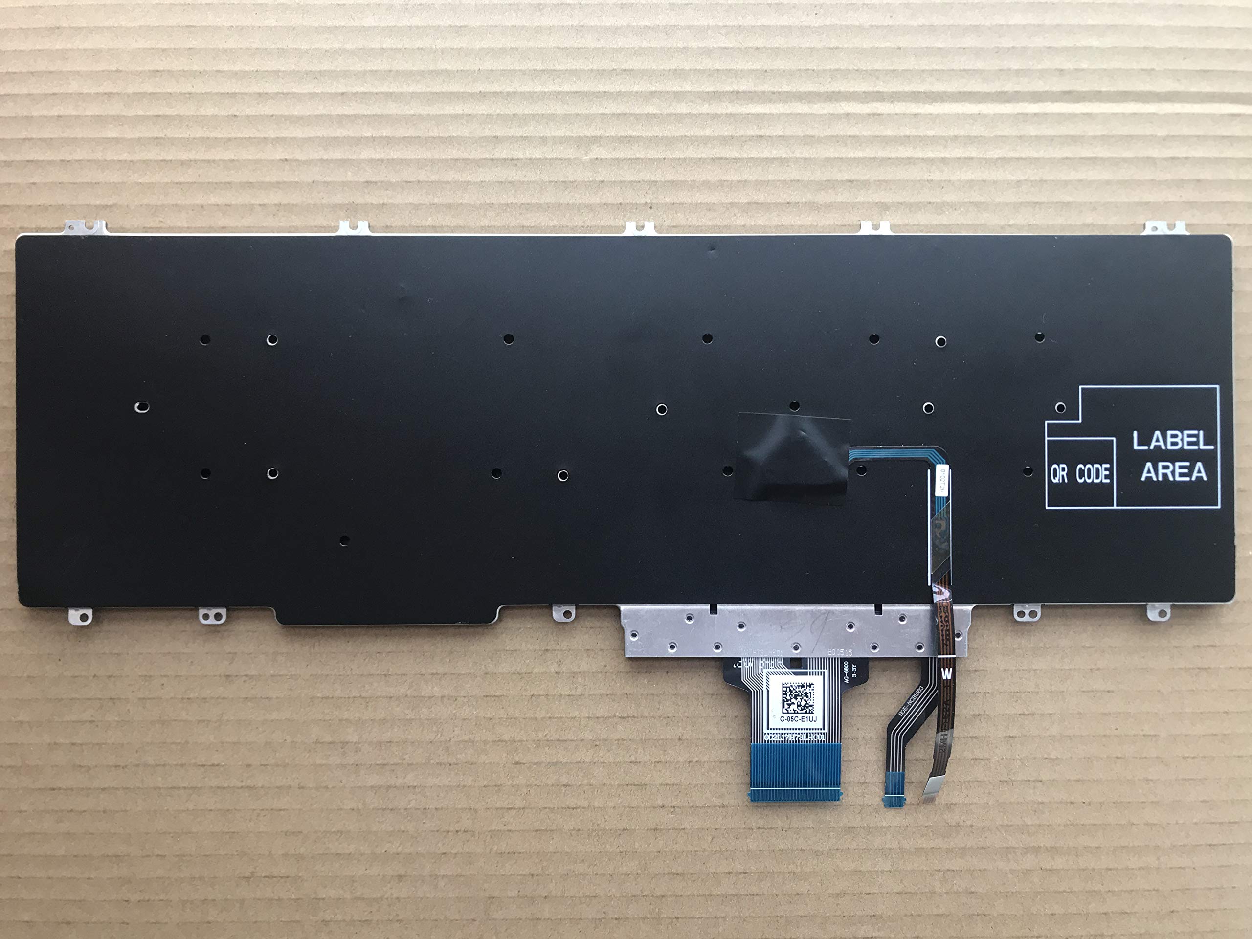 Clavier AZERTY Français Rétroéclairé Pour Dell Precision 7530/7540/7730/7740 - Référence 0NHJ6Y - Neuf D'origine