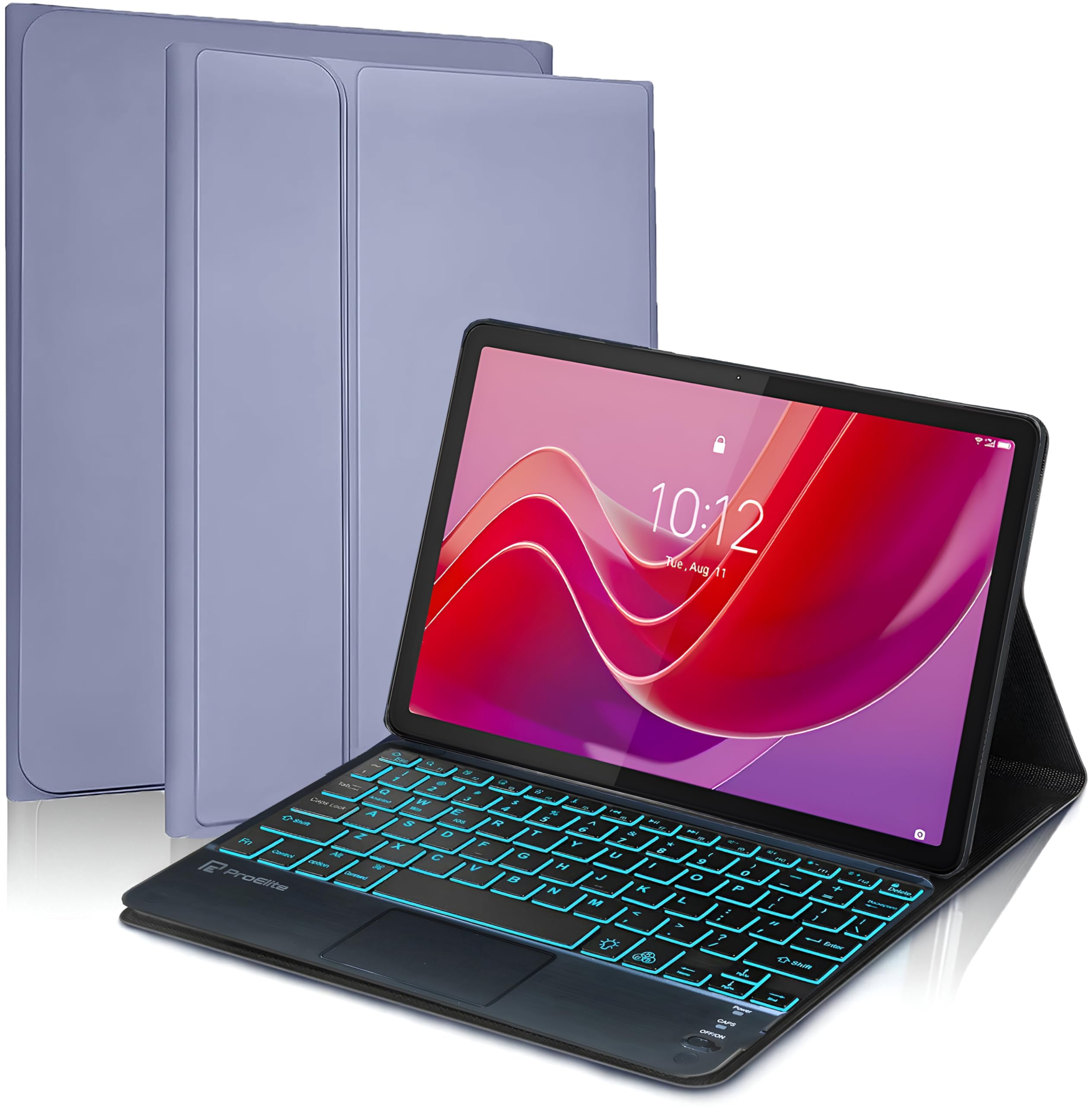 See full amazon price history chart for ProElite TouchPad Keyboard case for Lenovo Tab M11 11 inch, Magnetic Detachable Wireless Bluetooth TouchPad Keyboard Built-in 7-Colors Backlit, Lavender ProElite TouchPad Keyboard case for Lenovo Tab M11 11 inch, Magnetic Detachable Wireless Bluetooth TouchPad Keyboard Built-in 7-Colors Backlit, Lavender (B0D6R1MXY4) Amazon Price History, Amazon Price Tracker
