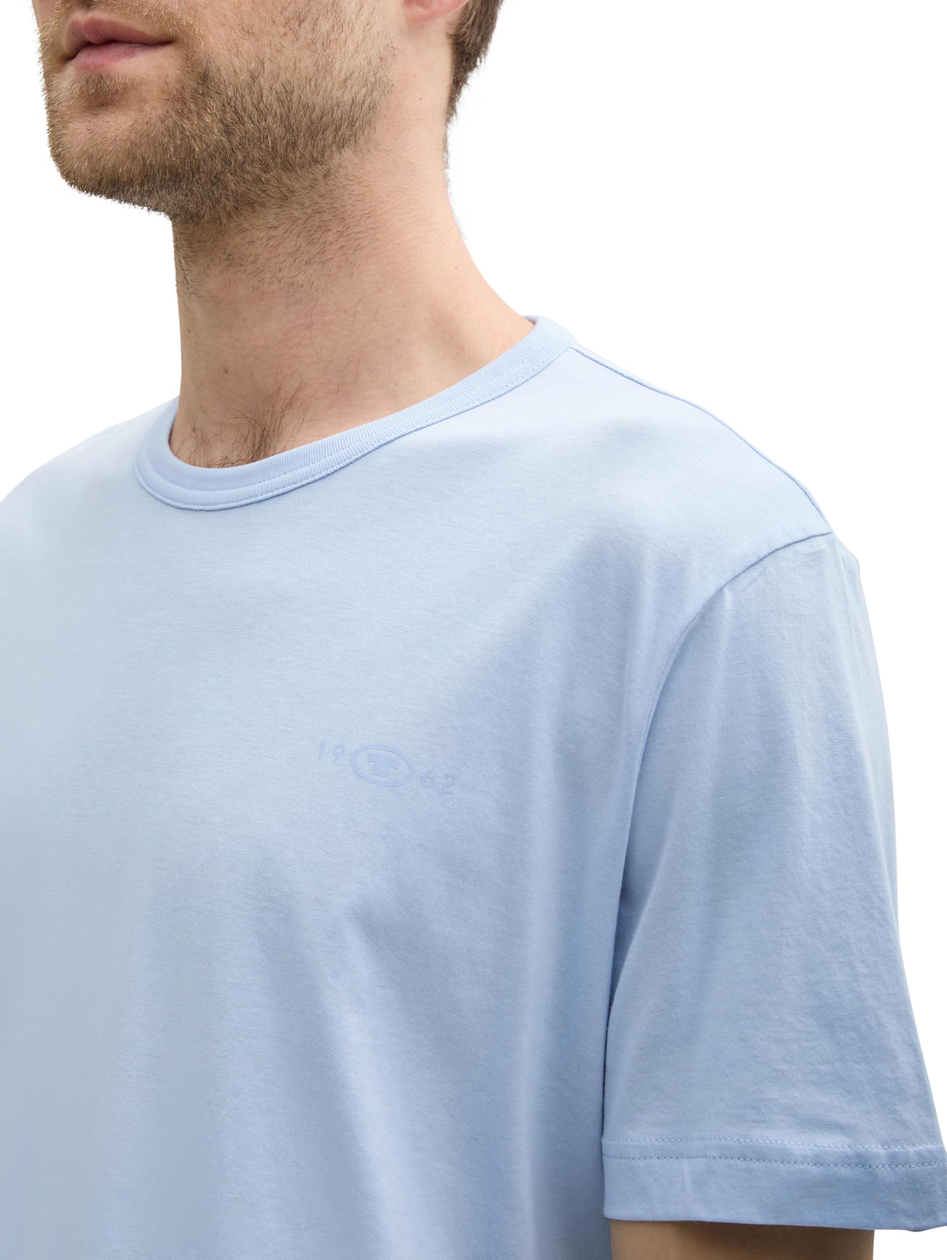 TOM TAILOR T-shirt męski wielopak, 21068 - Light Powder Blue, 3XL