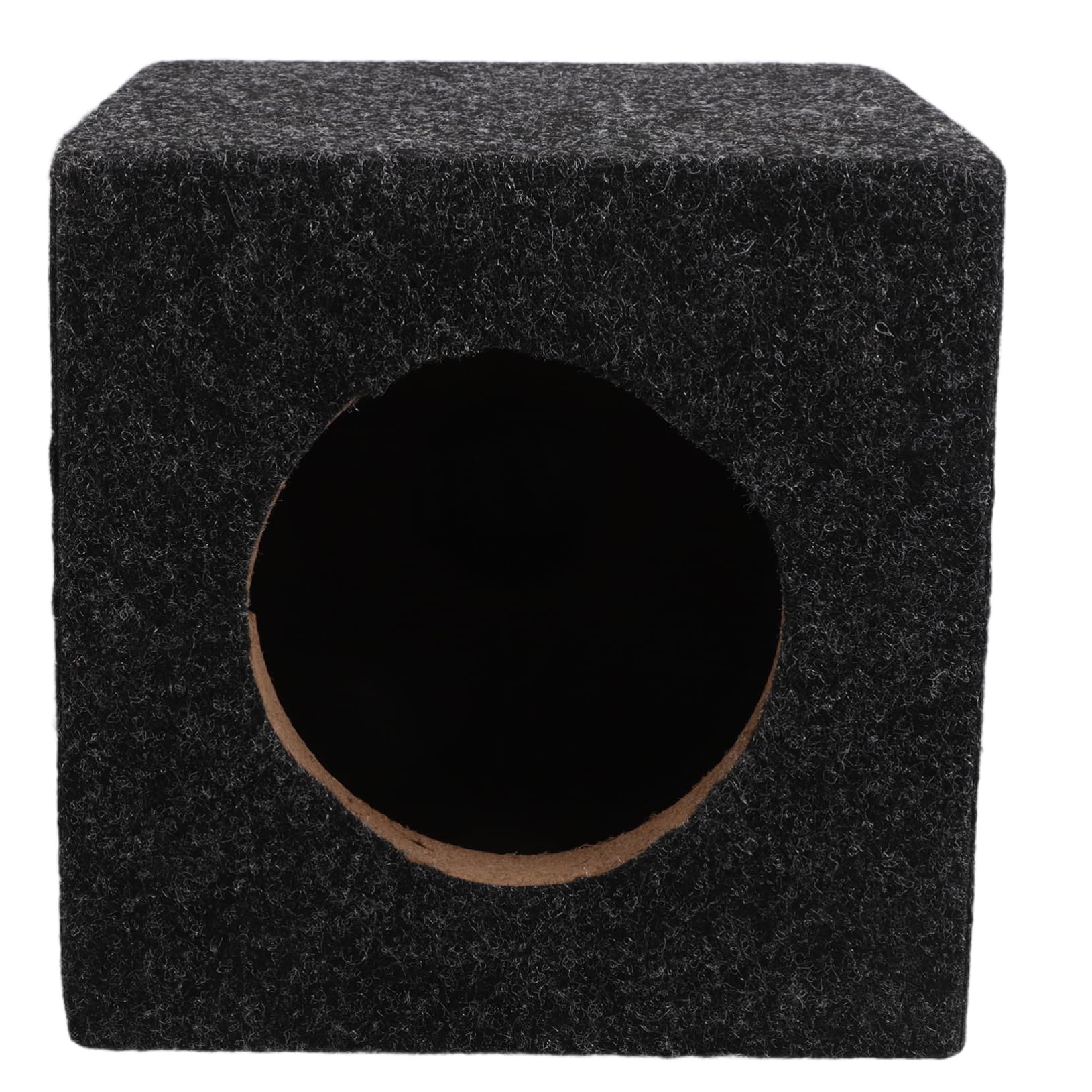 ABOOFAN Durable Square Subwoofer Enclosure for Truck Audio System Easy Installation Compatible with Speakers Reliable Performance for Enhanced