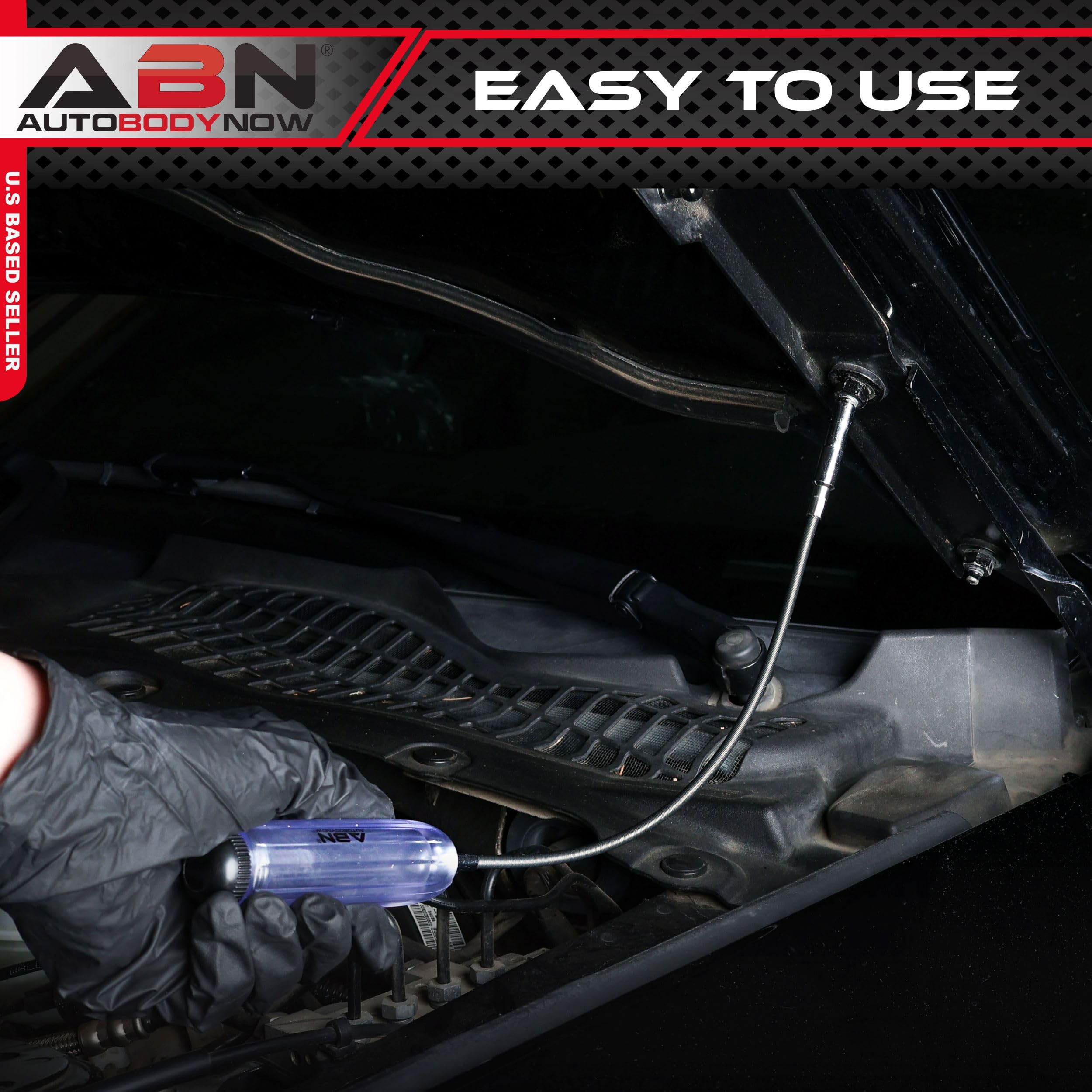 ABN Herramienta de ajuste de carburador, destornillador de eje flexible con 4 puntas hexagonales dobles D para vehículos GM y Chrysler