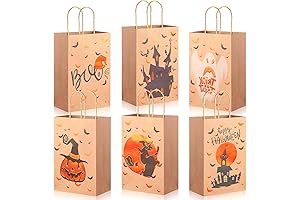 Yexiya Halloween Treat Bags with Handles