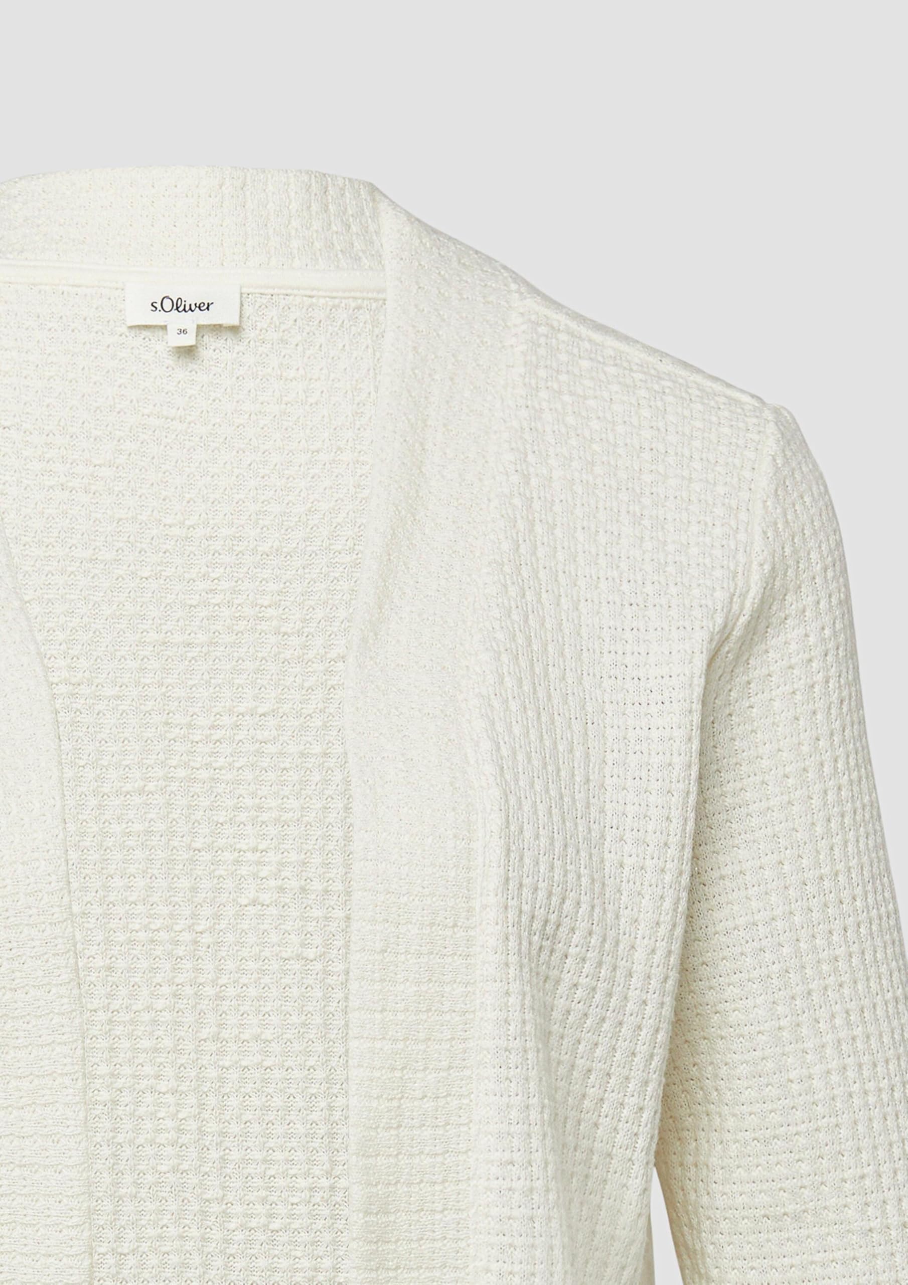 s.Oliver Leichte Jacke aus Strukturjersey