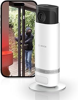 Bosch Smart Home Eyes Indoor Camera II, WiFi Surveillance Camera for Indoor Use with Intelligent Person Detection, Compati…