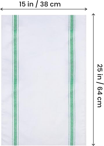 Miniatura 7 de Utopia Towels Toallas de cocina, 15 x 25 pulgadas, 100% algodón hilado en anillo súper absorbentes, toallas de cocina de lino suave y reutilizable