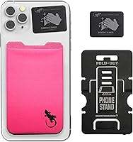 Vista 22 de Gecko - Cartera adhesiva para tarjetas de crédito y dinero en efectivo