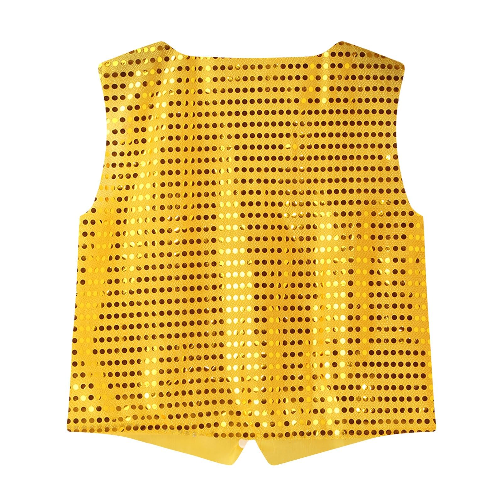 Gilet Paillette Homme sans Manche Gilet Homme Costume Annee 80 Gilets Hommes Paillettes Noeud Papillon Gilets Medieval Brillant Veste Disco Paillette