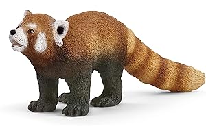 Schleich Wild Life Authentic Red Panda Figurine: Educational and Playful