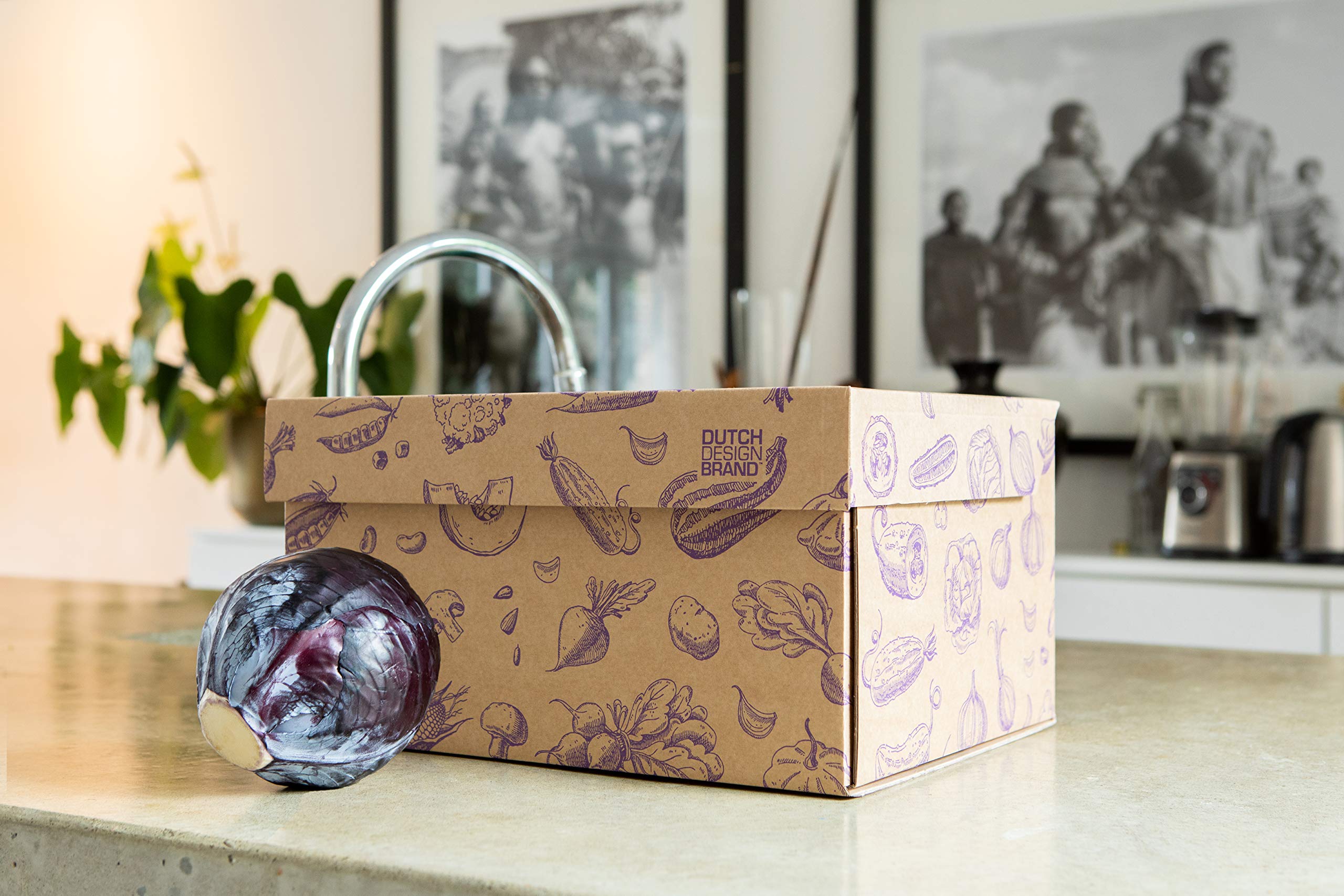 Dutch Design Brand Boîte De Rangement Avec Couvercle - 1 Boîte De