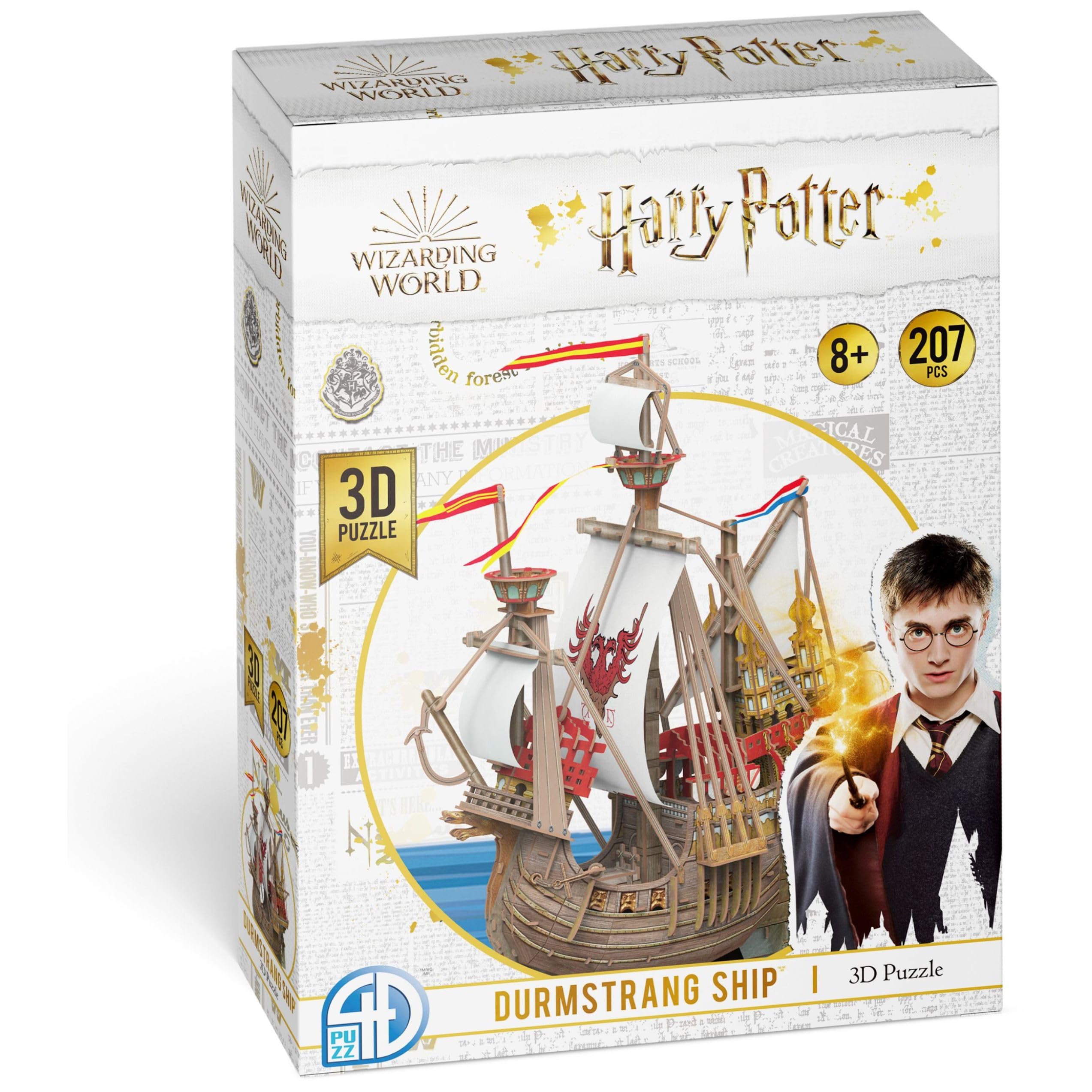 大人気‼︎ ハリーポッター 3Dパズル DURMSTRANG SHIP Harry Potter 3D Puzzle - Durmstrang Ship | Costco