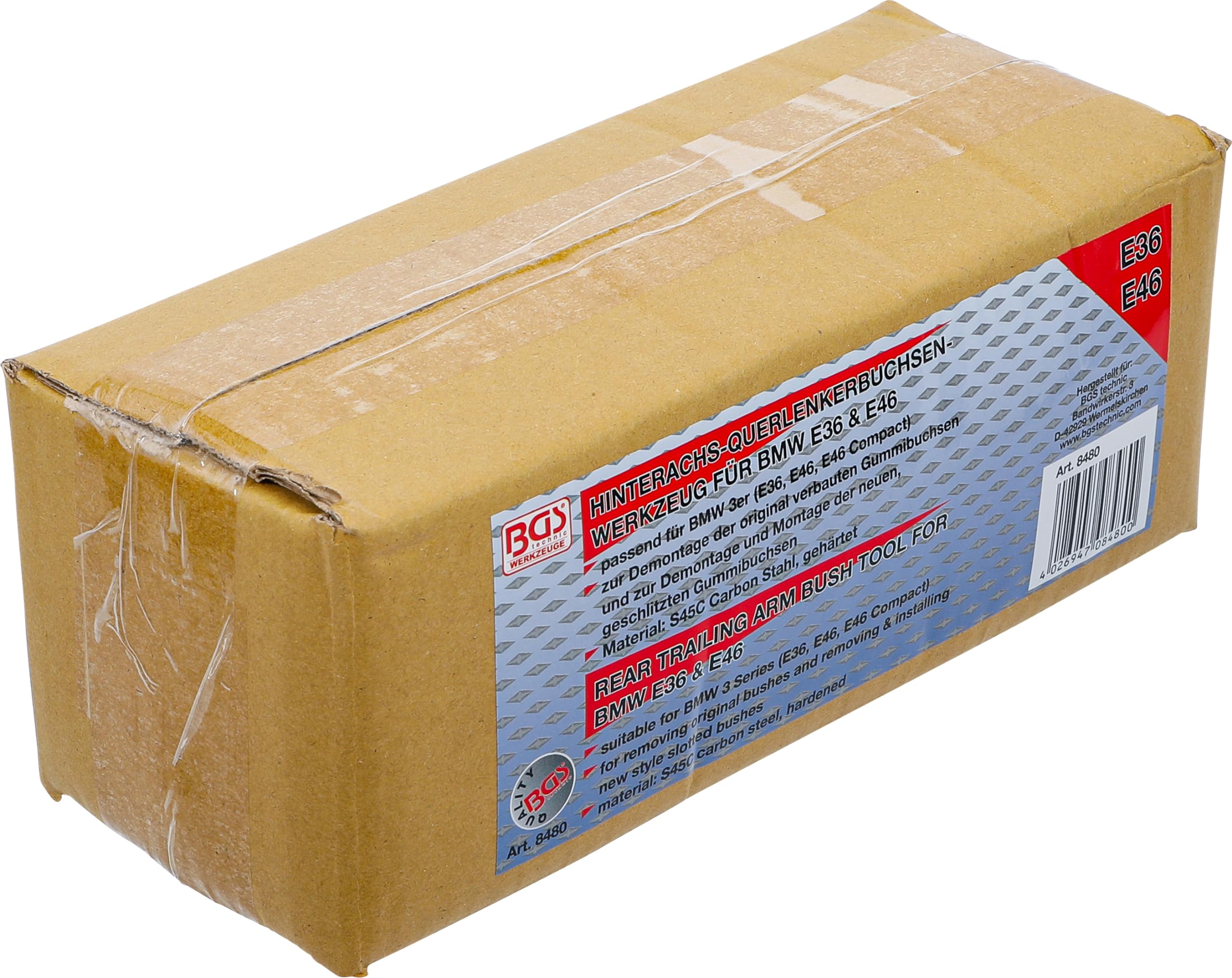 BGS 8480 | Herramienta para el buje del brazo trasero | para BMW E36 / E46