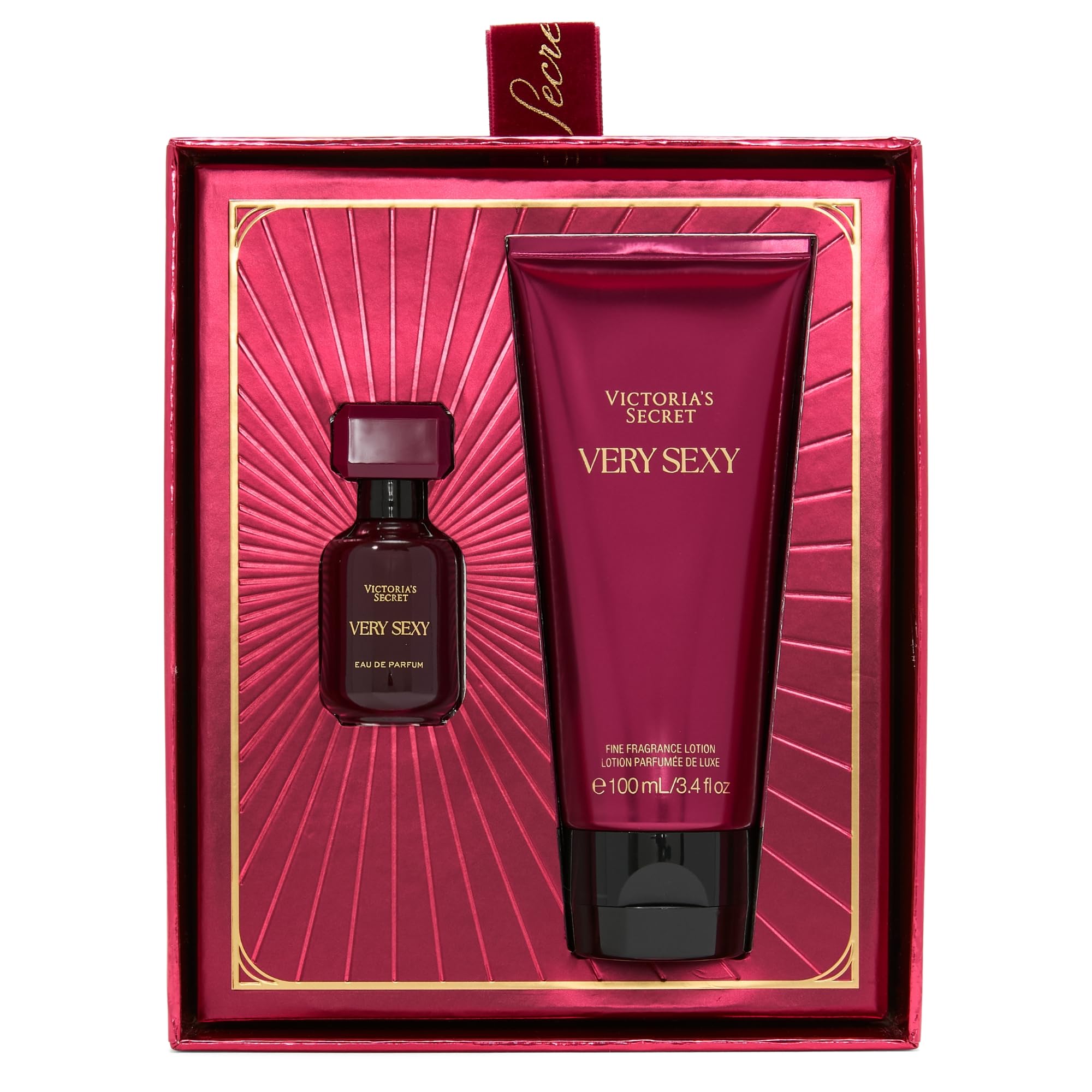 Victoria's Secret Very Sexy Mini Fragrance Duo Gift Set, Eau de Parfum & Travel Lotion