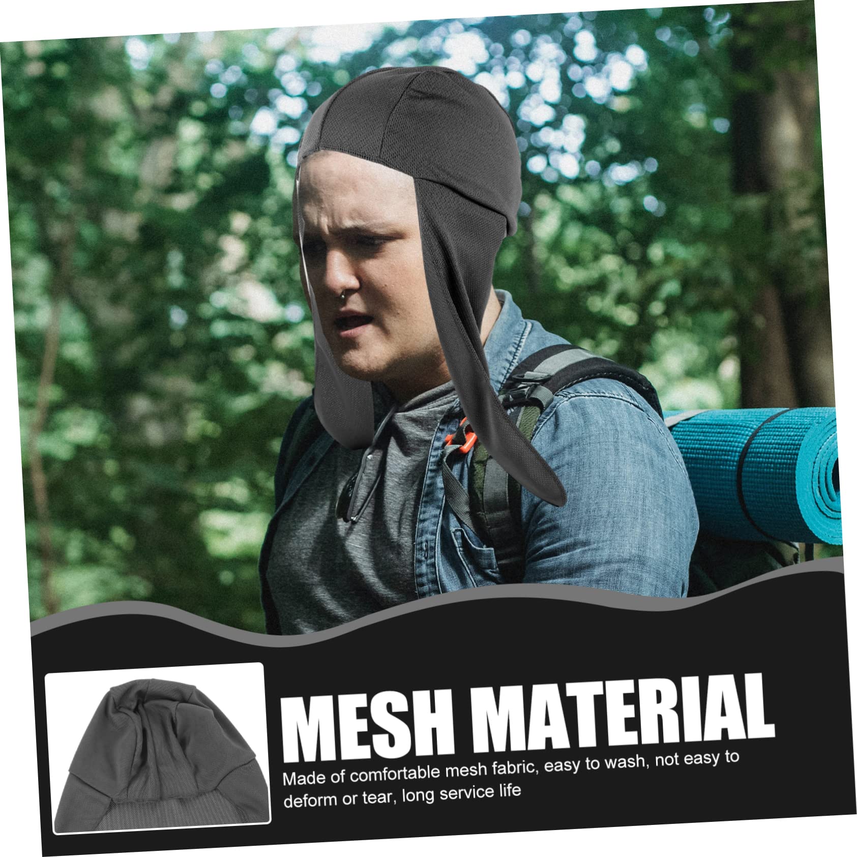 Hemobllo Sombreros De Protección Solar para Gorras Unisex De Larga para Actividades Sombreros Y Cómodos Oscuro