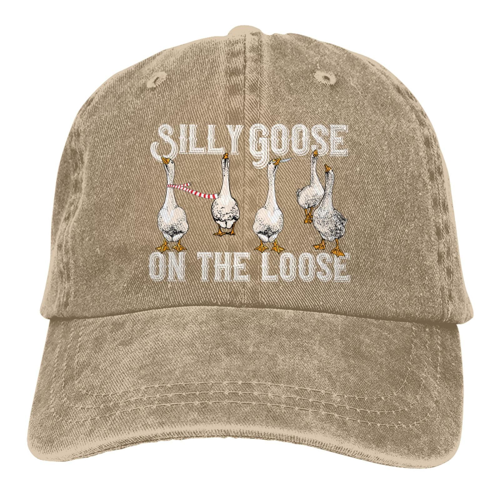 ZRBLWZFunny Goose Hats for Adult Goose Lover Gifts