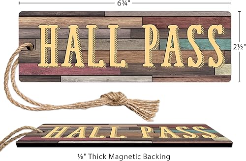 Miniatura 4 de Teacher Created Resources Home Sweet Classroom - Pase magnético para pasillos