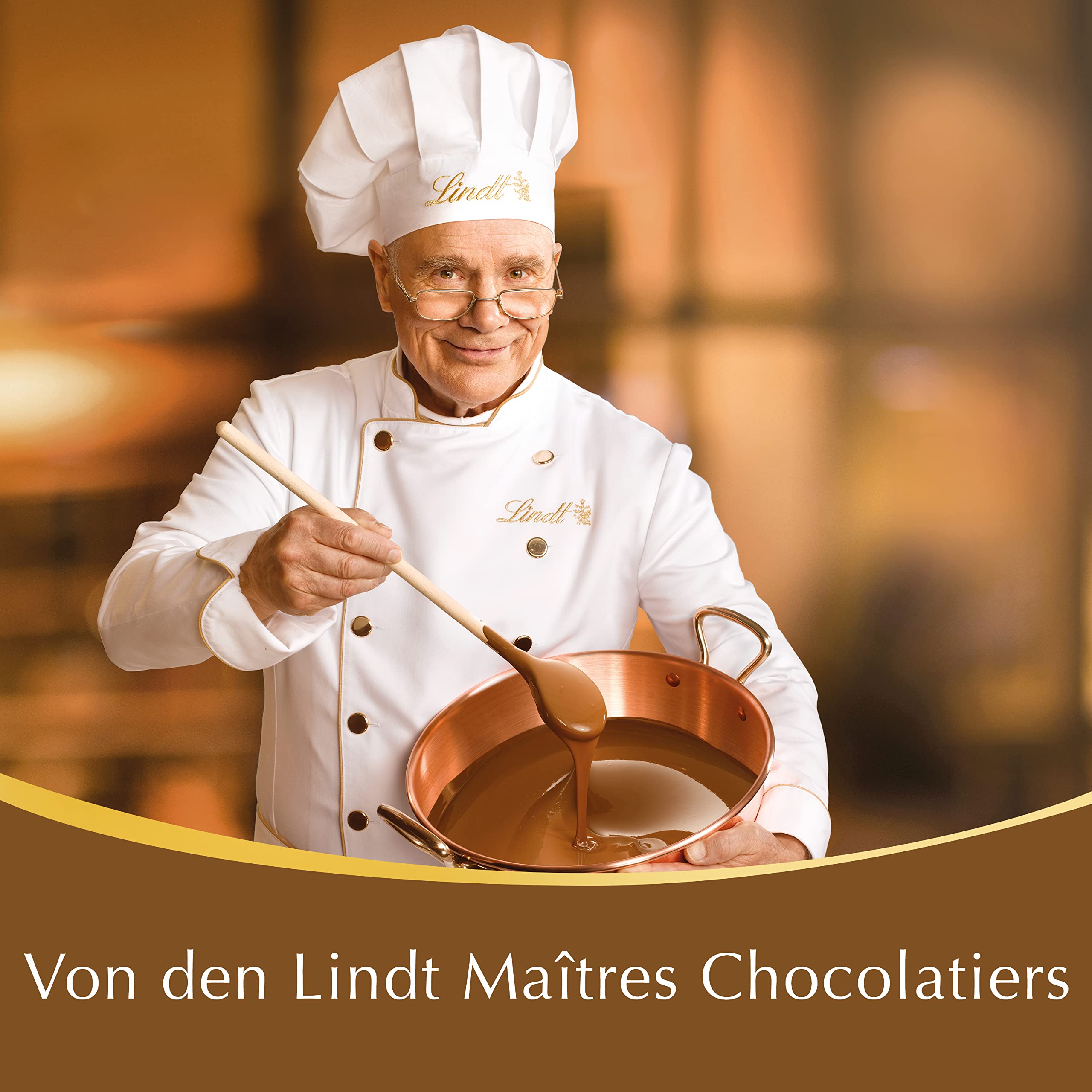 Lindt Mini Pralinés biały, biała czekolada, 32 pralinki, mały prezent z czekolady, 160 g