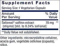 Vista 3 de Life Extension Optimized Saffron, Saffron Extract, Saffron Supplement That Helps You Fight The urge to Snack, Non-GMO, Gluten-Free, Vegetarian, 60
