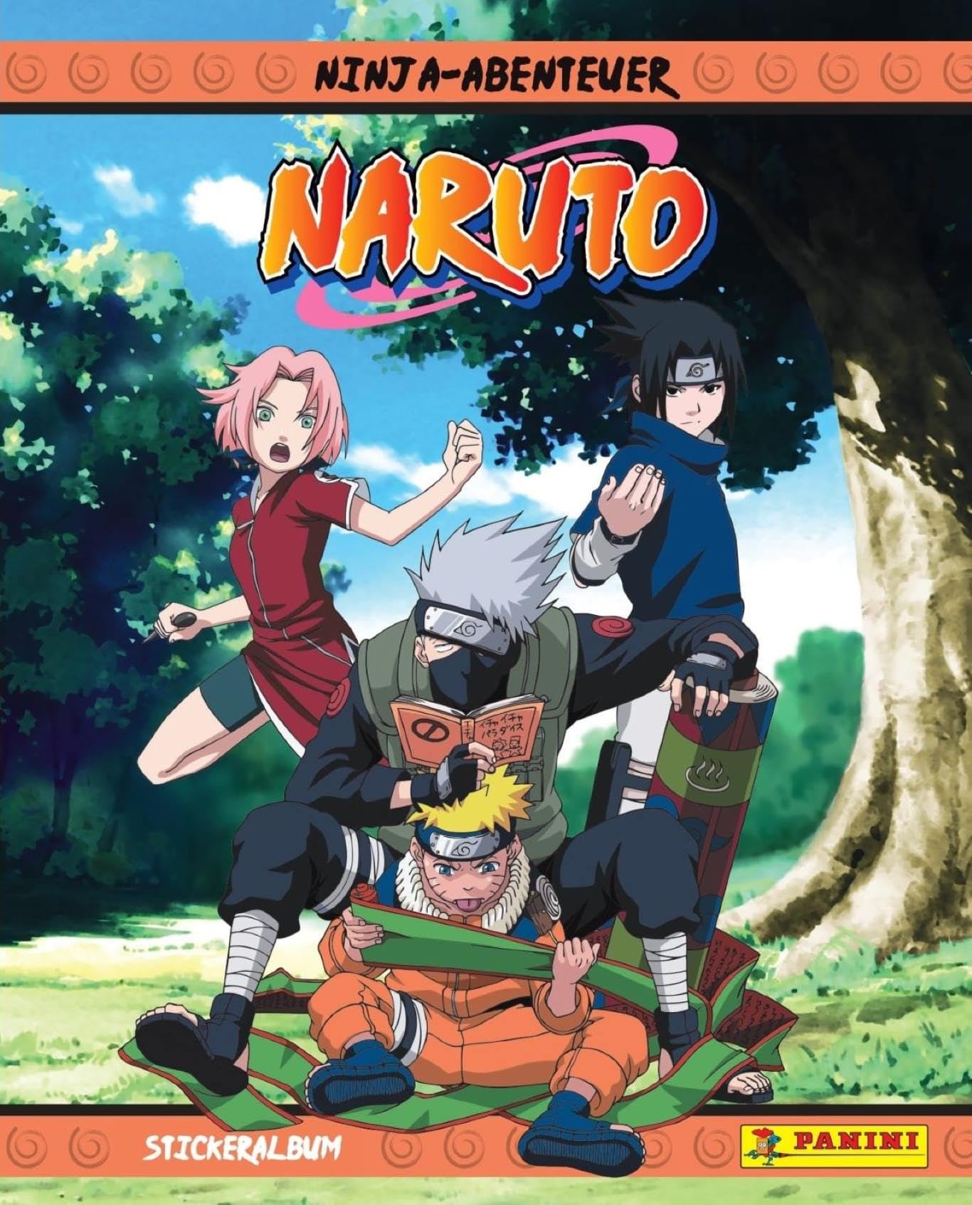Panini Naruto Ninja Abenteuer Sticker 2025 (Box-Bundle)