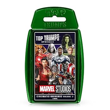 Top Trumps Marvel Cinematic Universe Volume 2 Special Card Game