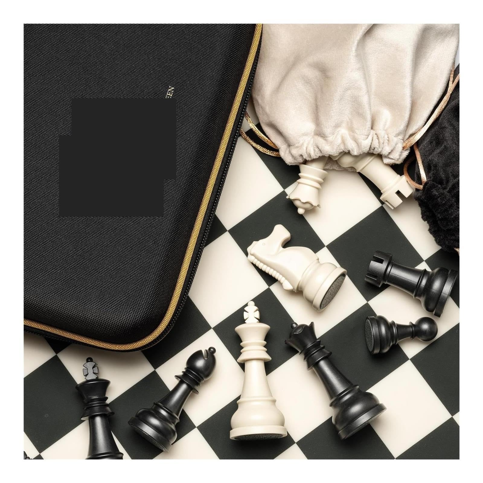 Jeu d'échecs Échiquier Pliable en Silicone échecs