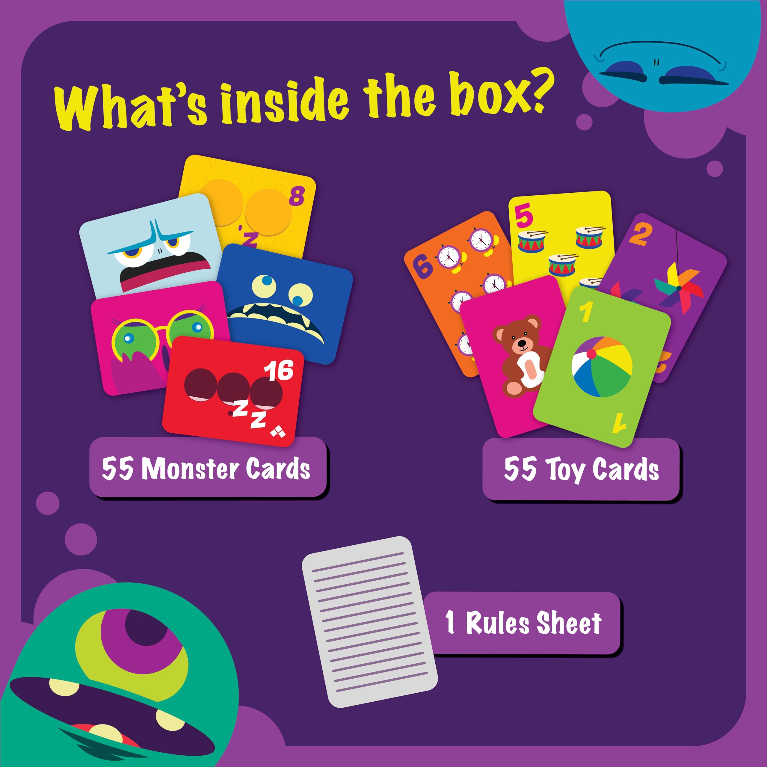 Binca Card Game, Sleeping Monsters - Image 2