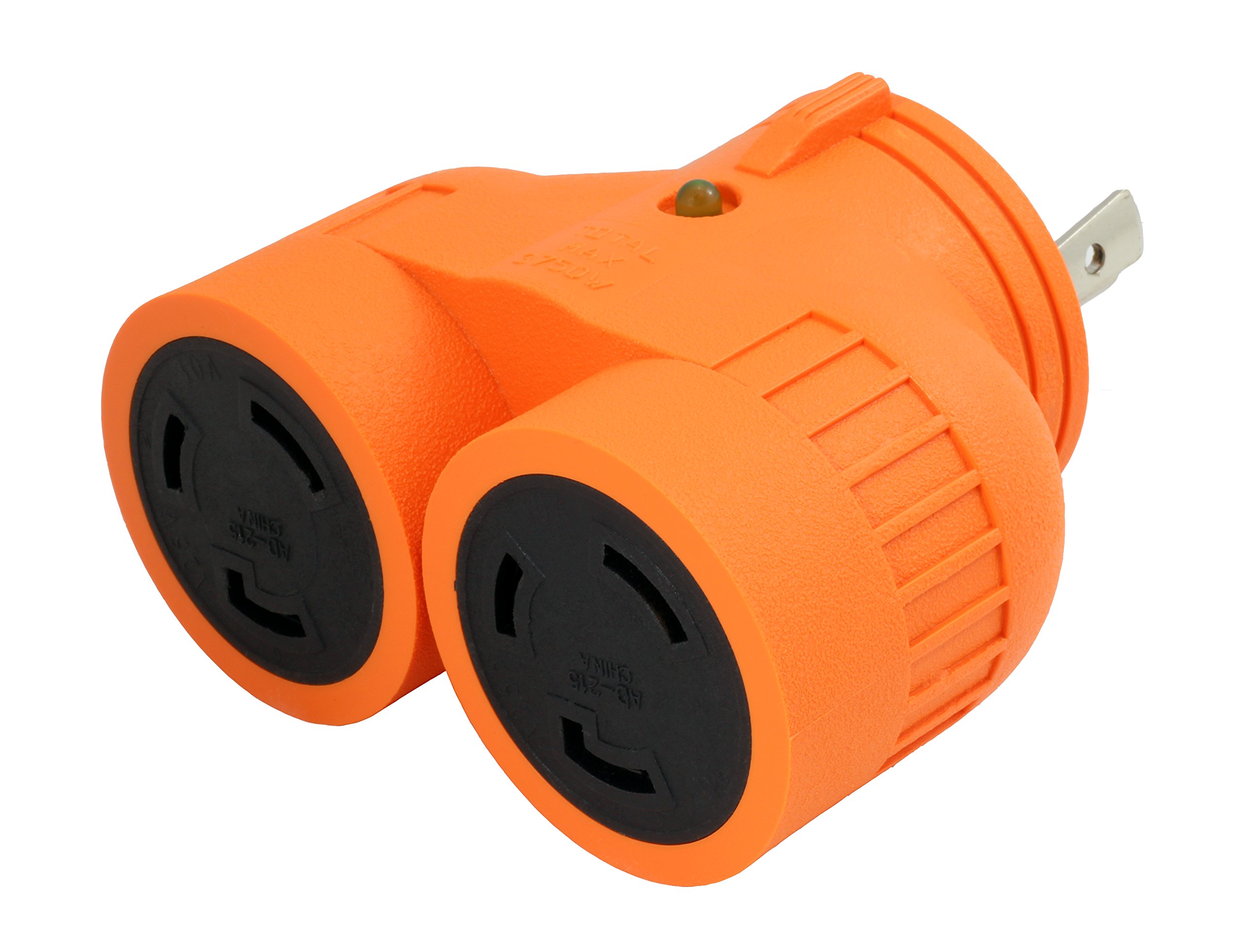 Amazon.com: AC WORKS 30Amp 3-Prong Locking Generator Distribution