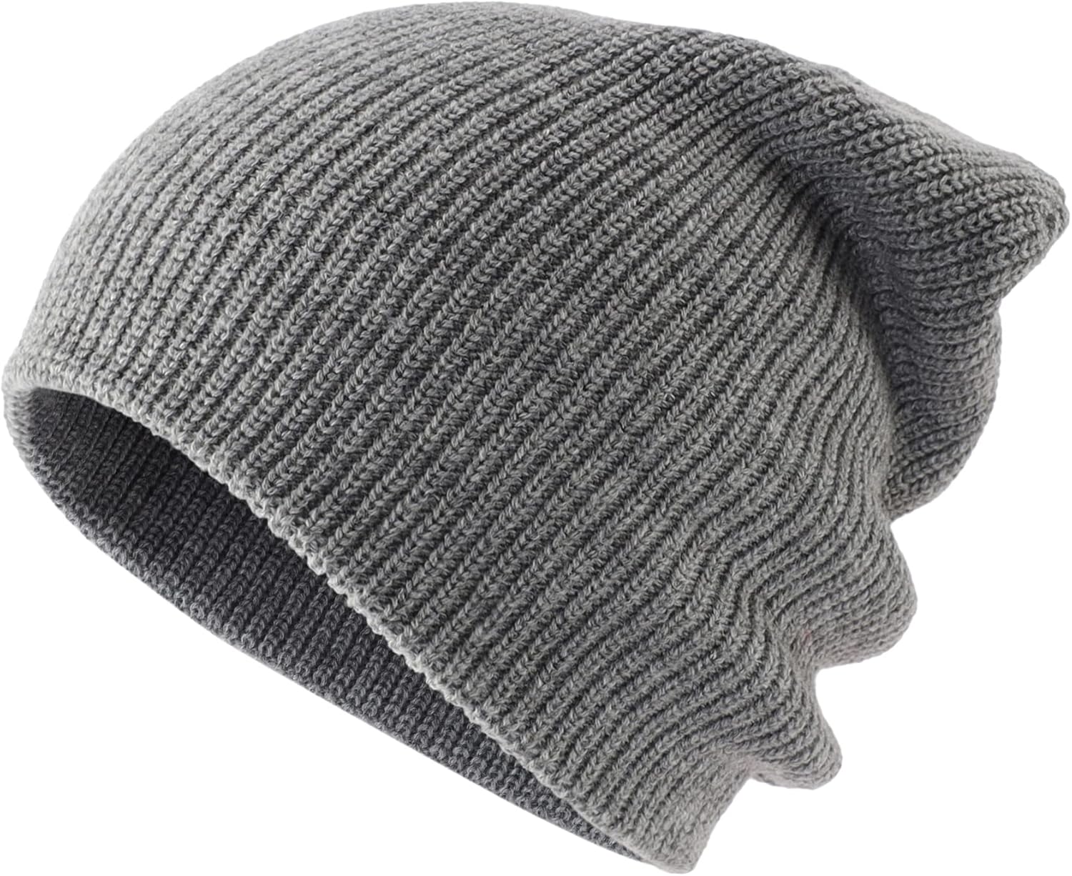 Connectyle Classic Double Layer Knit Beanie Hat Warm Thick Acrylic Winter Hats Daily Cuffed Beanies Watch Hat for Men Women - Image 3