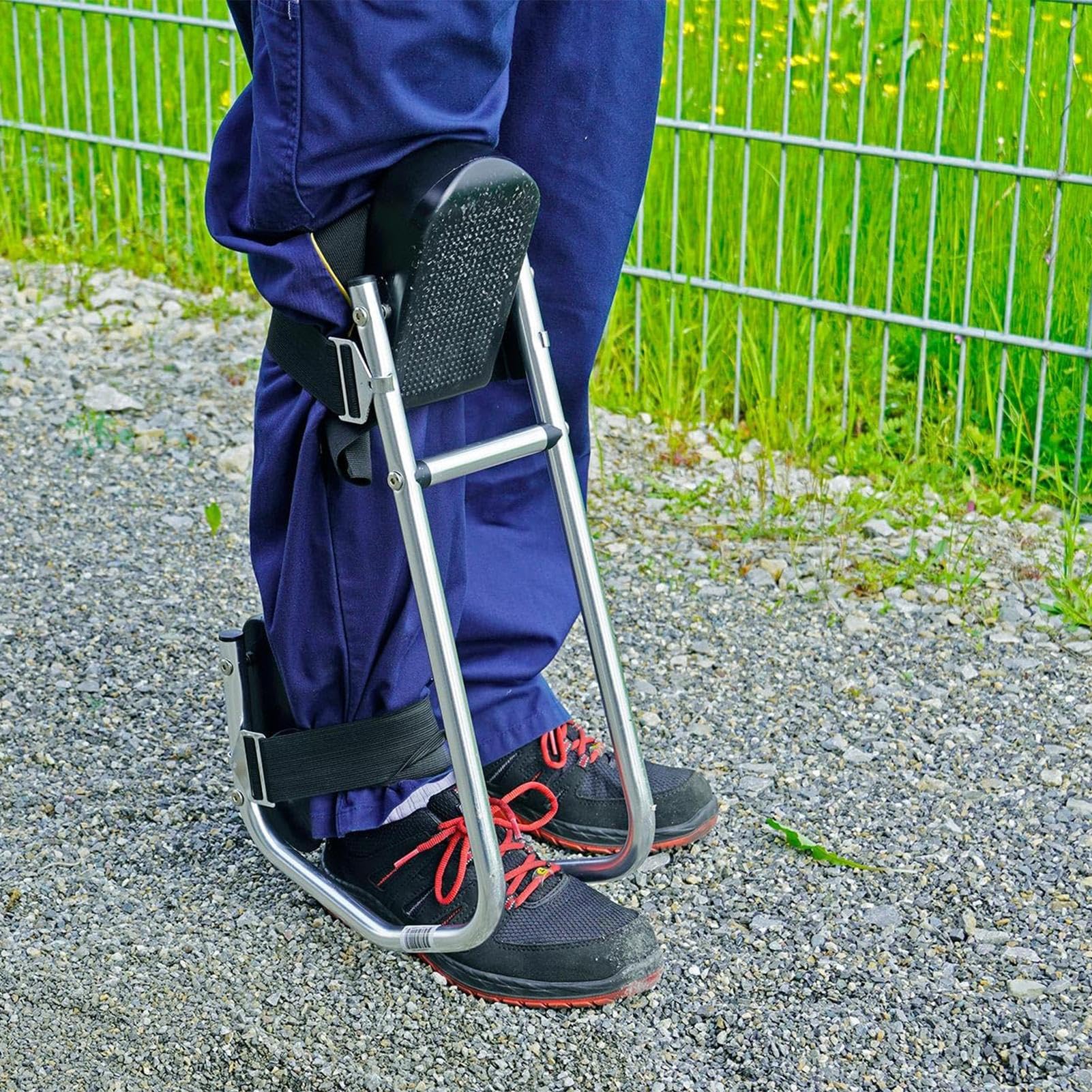 Asiento de Rodillas para Jardinería 2 en 1 Asiento Ergonómico Desmontable | Almohadilla de Rodillas para Jardinería Para Mujeres Hombres Soporte Tobillo Trabajo al Aire Libre Construcción