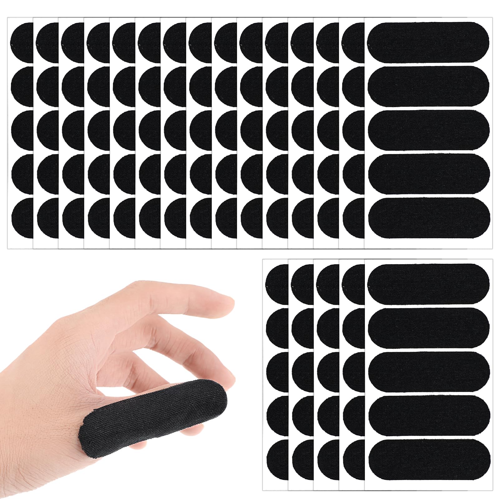 Ymapinc Lot de 100 bandes adhésives élastiques de protection pour le pouce