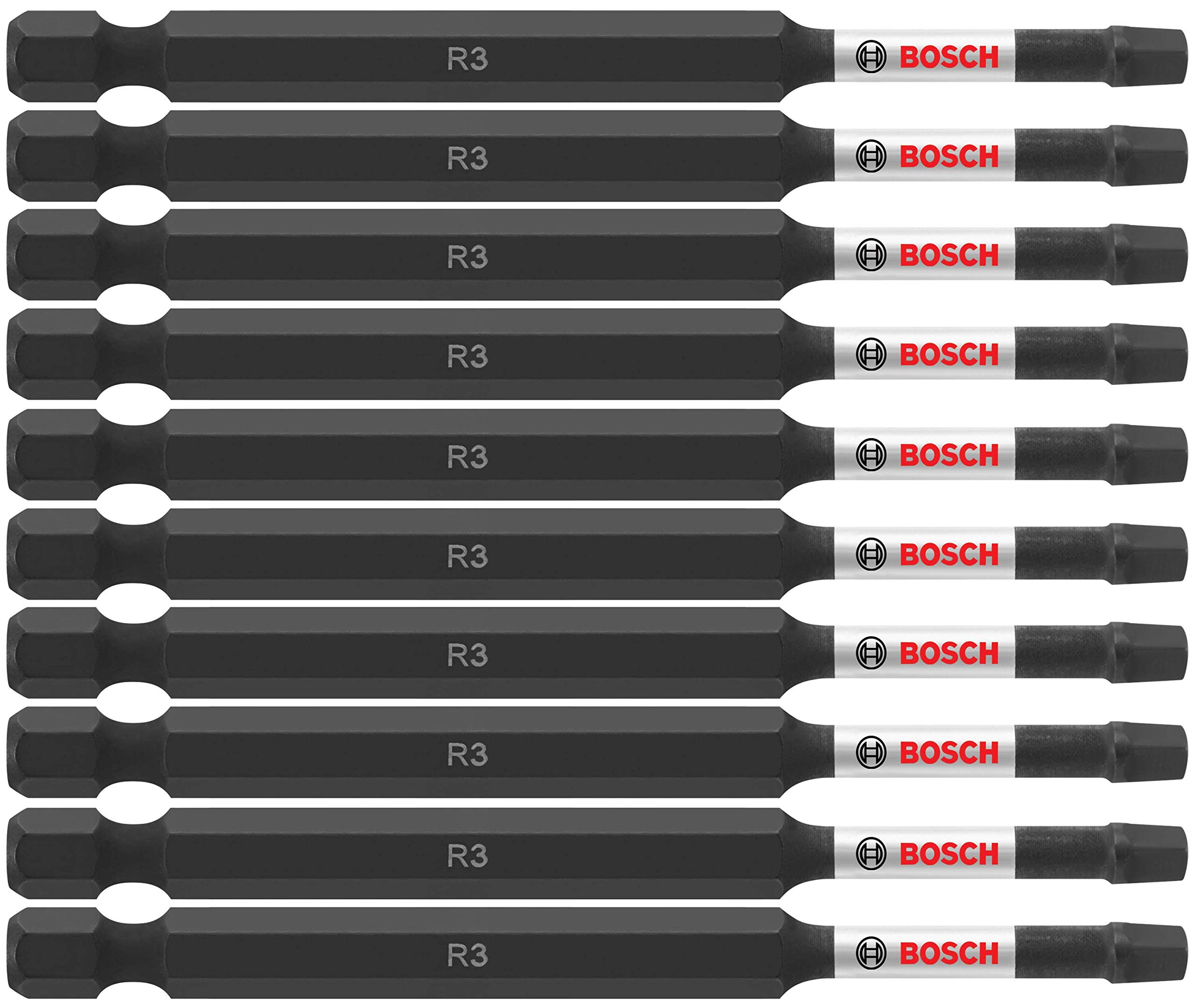 Bosch ITSQ335B Impact Tough 3.5 in. Square #3 Power Bits
