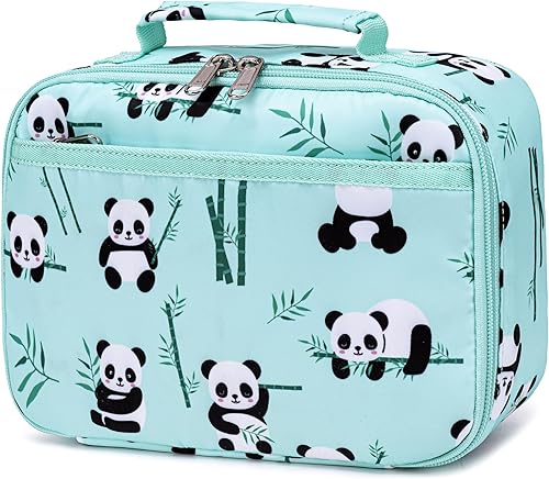 CAMTOP Lonchera con aislamiento para niños, pequeña hielera térmica para comida térmica para niñas, niños, picnic escolar