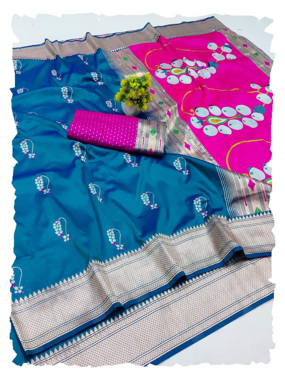 ratnavali Banarasi Silk Saree |Kanjivaram Silk Saree | Silk Saree For Women-picture-37