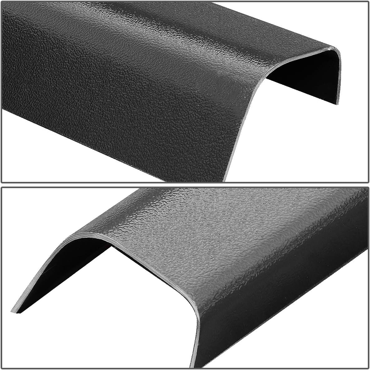 Auto Dynasty Truck Bed End Rear Tail Gate Cap Molding Trim Compatible with Chevy Colorado GMC Canyon Standard Extended Cab 04-12