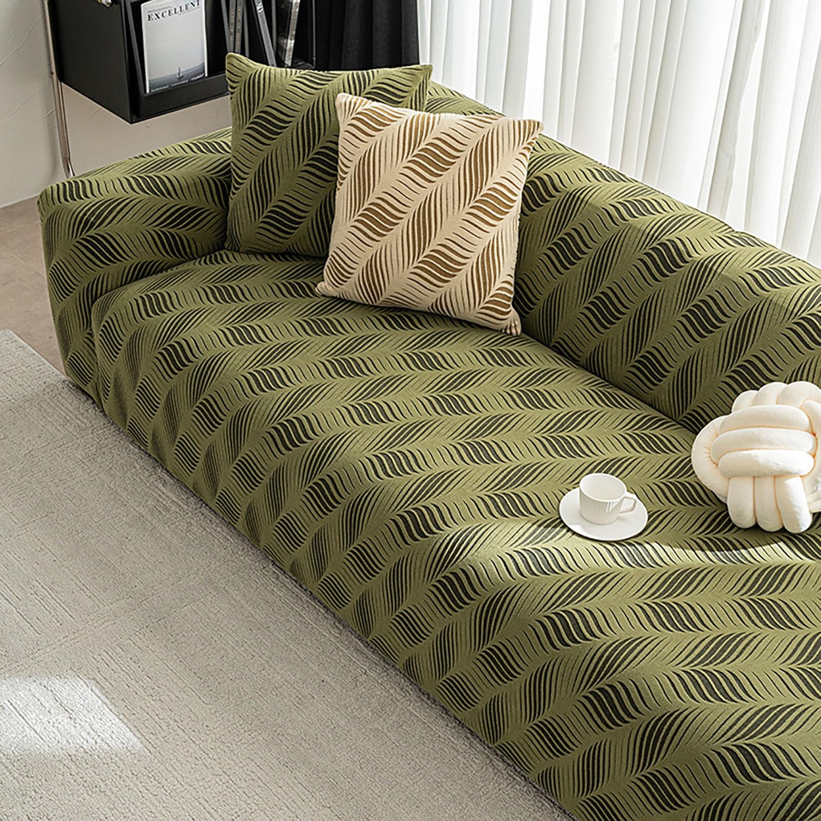 Funda de sofá elástica para proteger su sillón individual de mascotas y niños