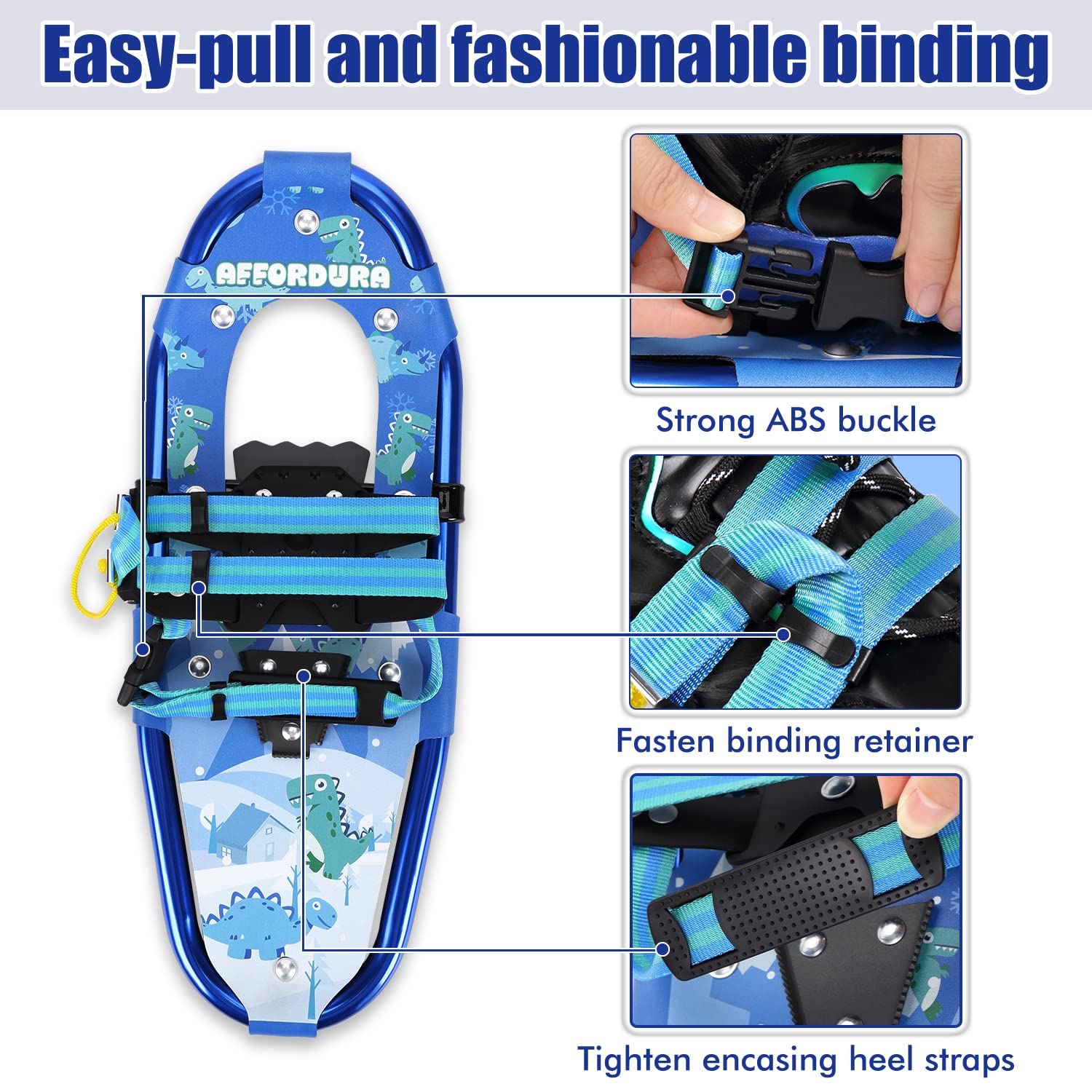Affordura Kids Snowshoes for...B0B7MMHPX6