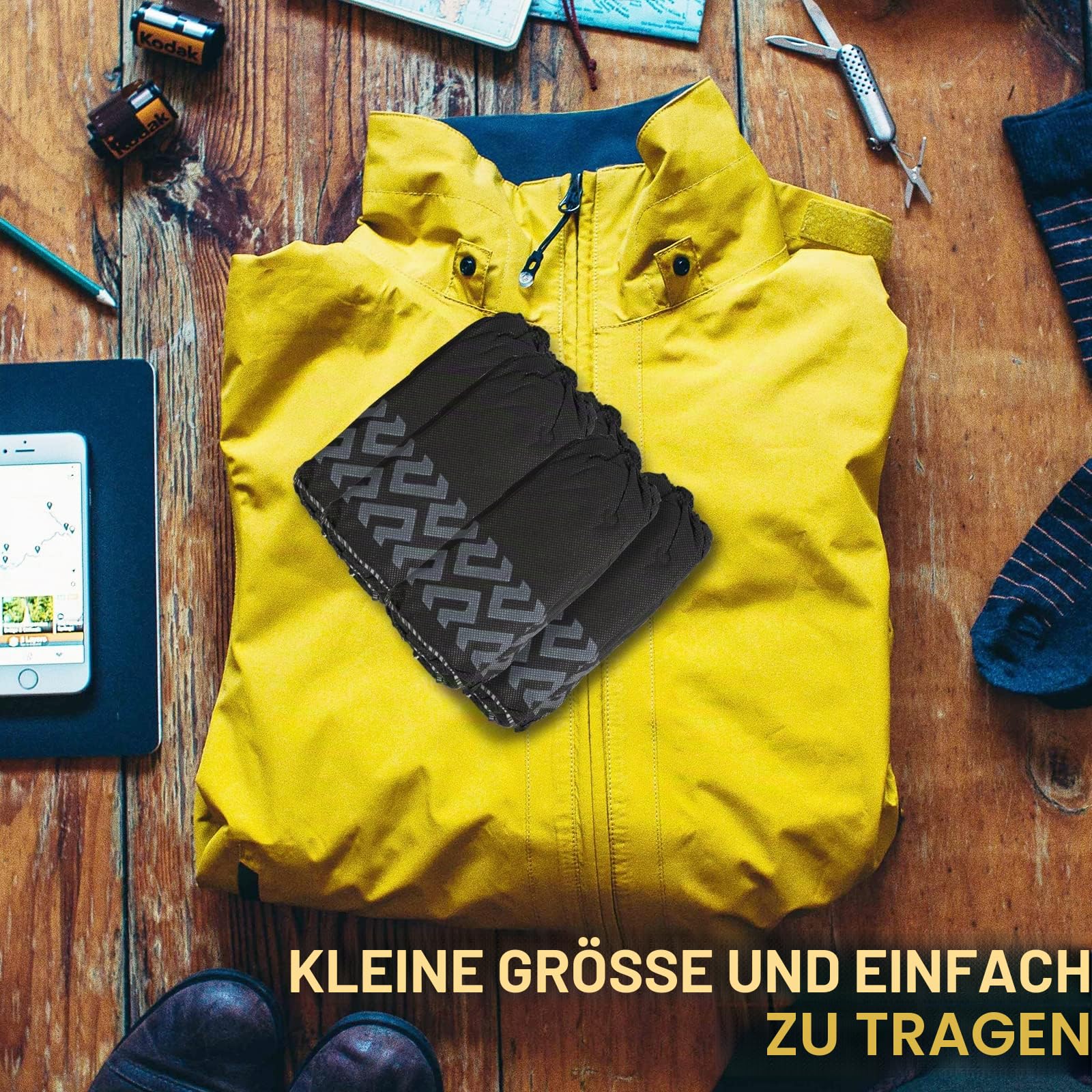 300er-Pack Einweg-Schuhüberzieher, Langlebige, rutschfeste Einweg-Schuhüberzüge, Schwarze wiederverwendbare Booties Schuhabdeckung für drinnen Eine Größe passt am besten (300)