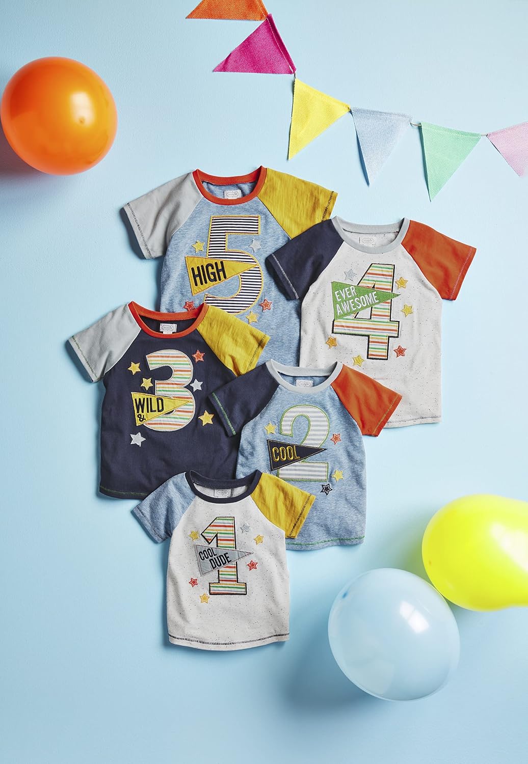 Mud Pie Baby Boys' Mud Pie Toddler Boy Birthday Tee
