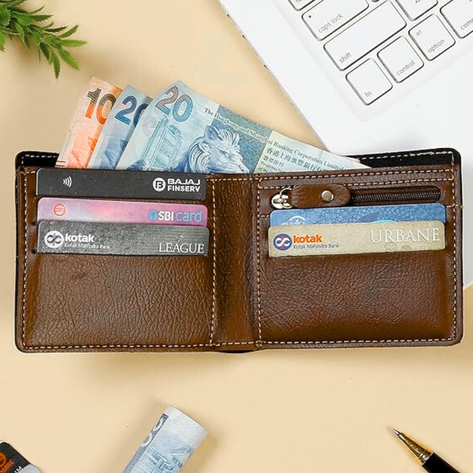 Personalized Engraved Wallet - Custom Gift for Men -3