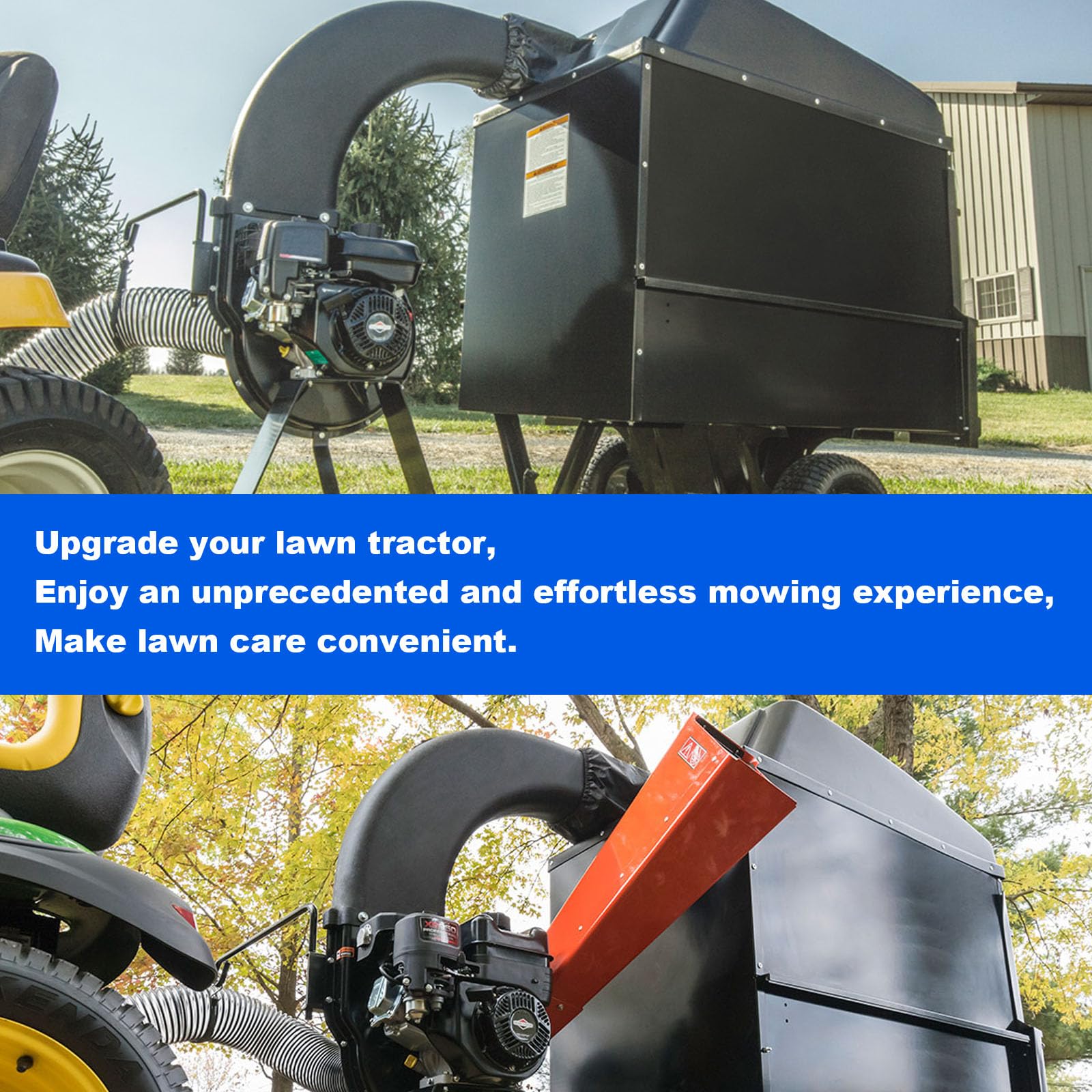 Leaf Vac Parts 48133 Boot AgriFab - Piezas de aspiradora de césped para cortacésped Agri Fab, bota de aspiradora de techo duro, piezas de barredora de césped Agri Fab