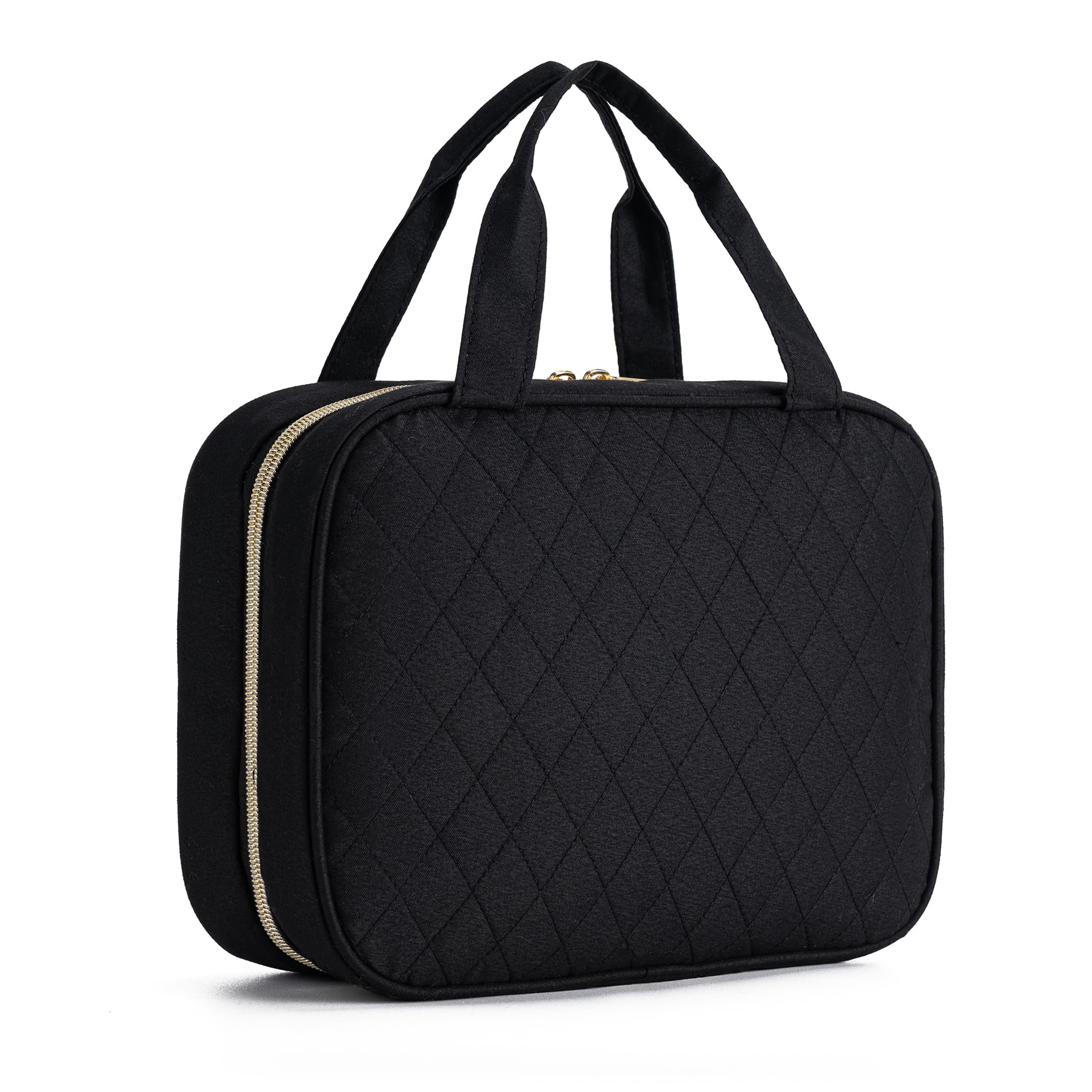 Photo 1 of MODENGKONGJIAN Large Hanging Toiletry Bag - Black