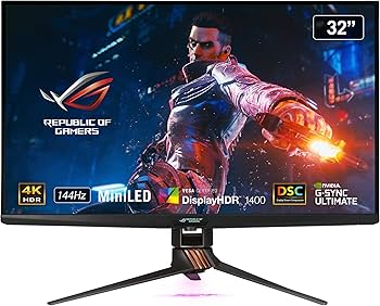 ディスプレイ・モニター本体 ASUS ROG SWIFT PG32UQ ROG Swift PG32UQ | 32 to 34 Inches | Gaming Monitors｜ROG
