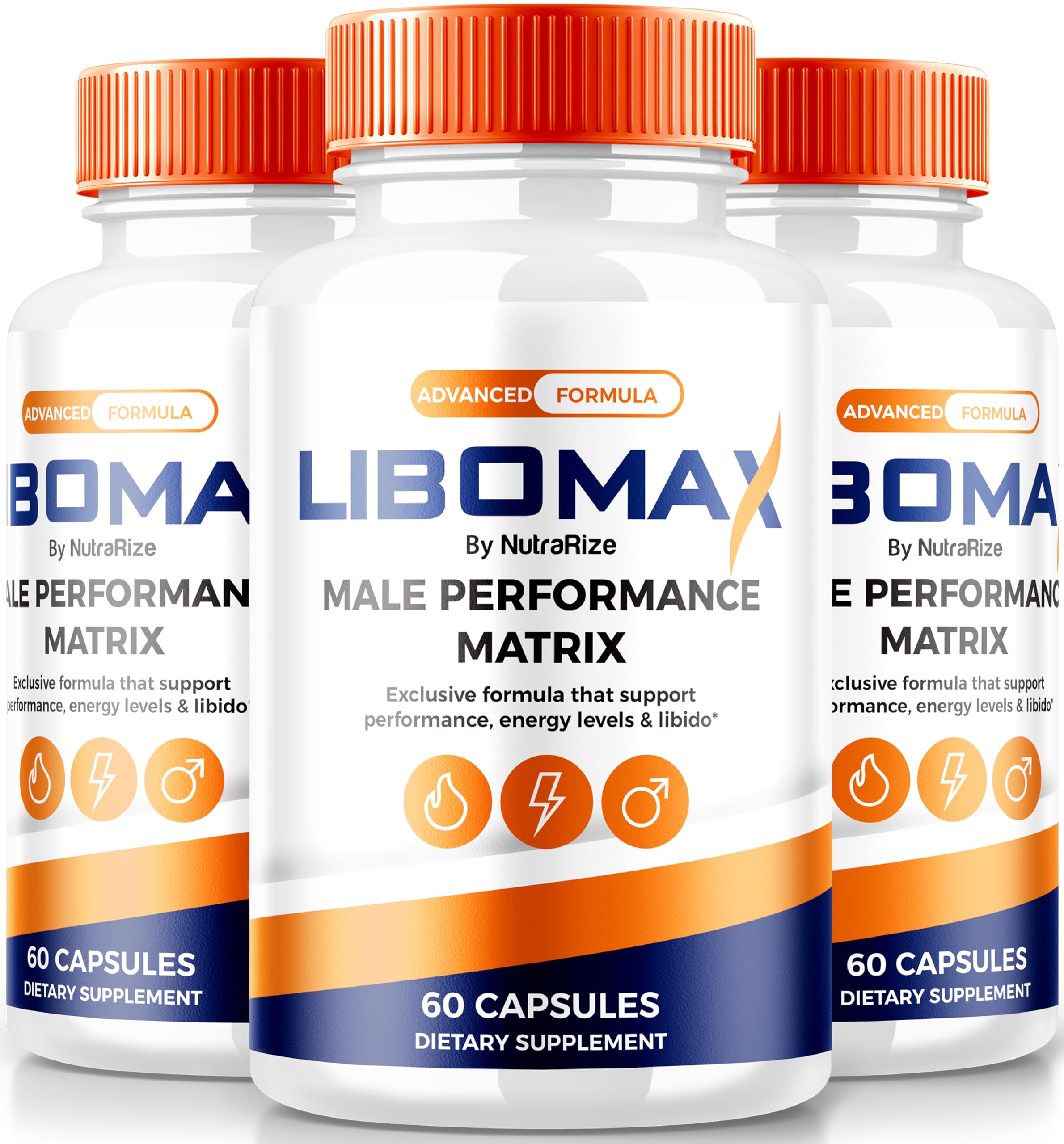 (3 Pack) LiboMax for Men - Official Power Extending Formula for Male Performance, Premium Libo Max Capsules, All Natural Stamina Support, LiboMax Multivitamins Pills Review (180 Capsules)