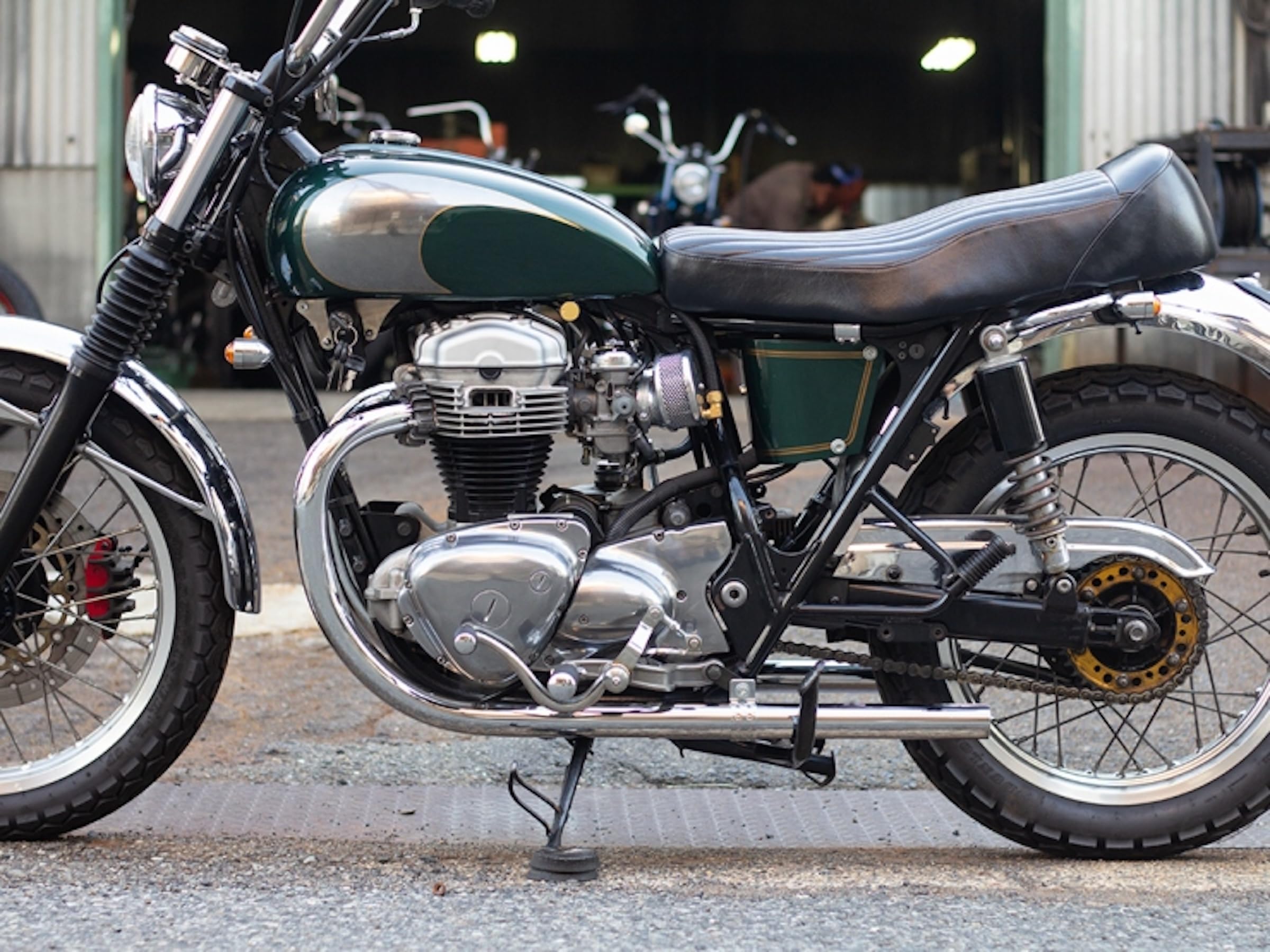 Amazon | MOTOR ROCK(モーターロック) W650/400用 オールドスタイル手