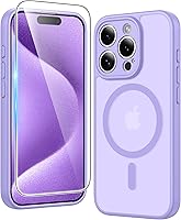 Vista 90 de FNTCASE Funda para iPhone 15 Plus: Fundas magnéticas transparentes para teléfono con protector de pantalla compatible con Magsafe Slim Anti