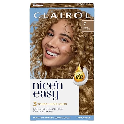 Miniatura 98 de Clairol Nice 'N Easy - tinte permanente para el cabello,100% cobertura de canas, color 8A, paquete de 3 unidades 10 Extra Light Blonde