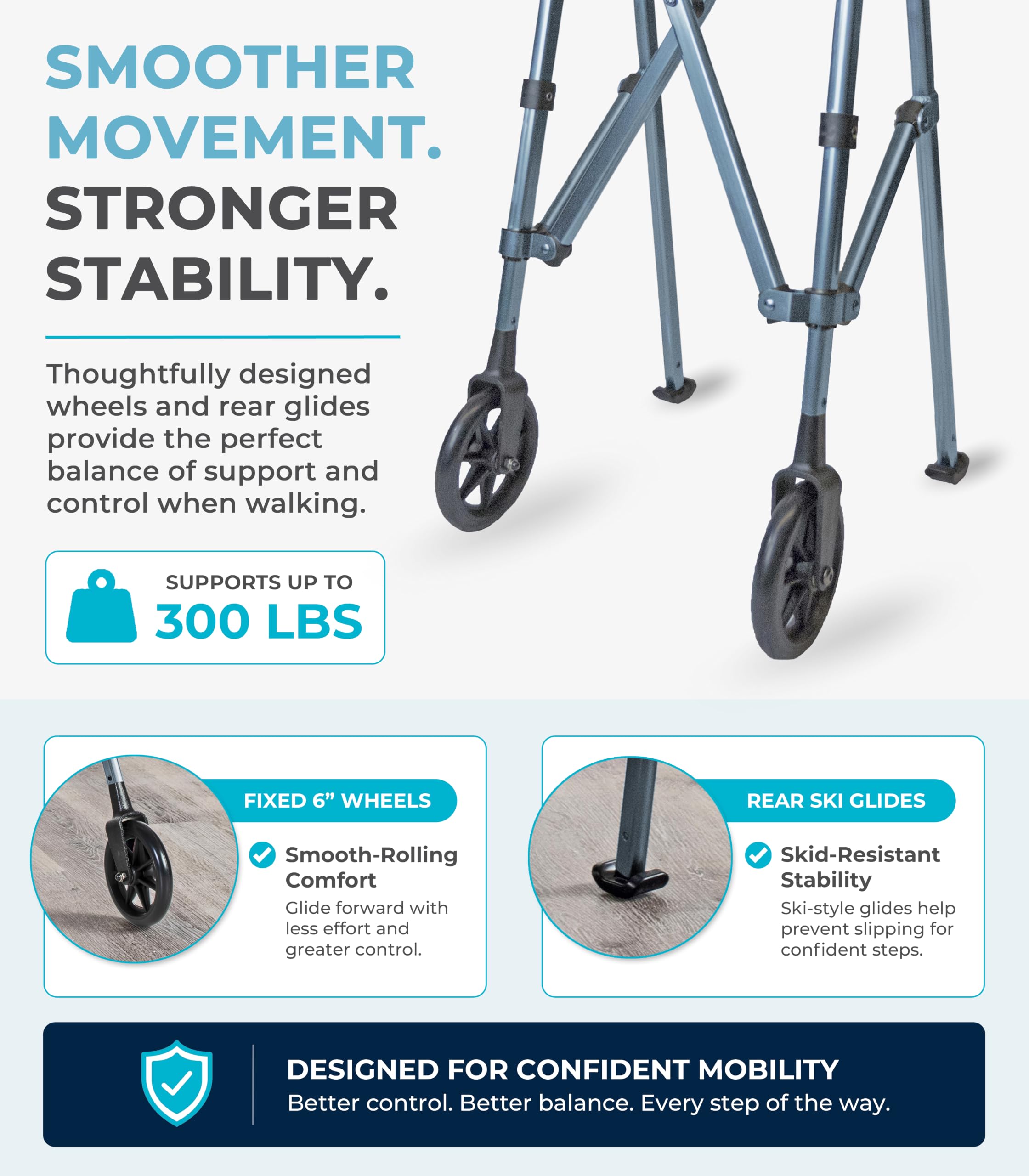 Space Saver Walker - Lightweight & Folding Mobility Aid -6 Space Saver Walker - Lightweight & Folding Mobility Aid -6