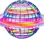 Flying Orb Ball (Blue, 2025 Upgraded) with Dazzling Lights, Magic Hover Spinner, Cool Boomerang Drone, Floating Cosmic Globe, Kids Toys Gifts for 6 7 8 9 10 Year Old Boys Girls