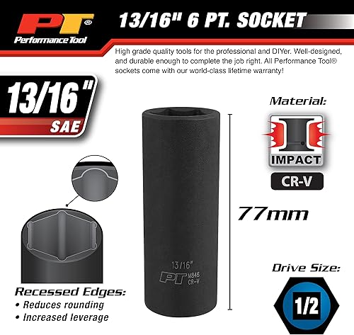 Vista 126 de Conjunto para extracción de tornillos Performance Tool, impacto