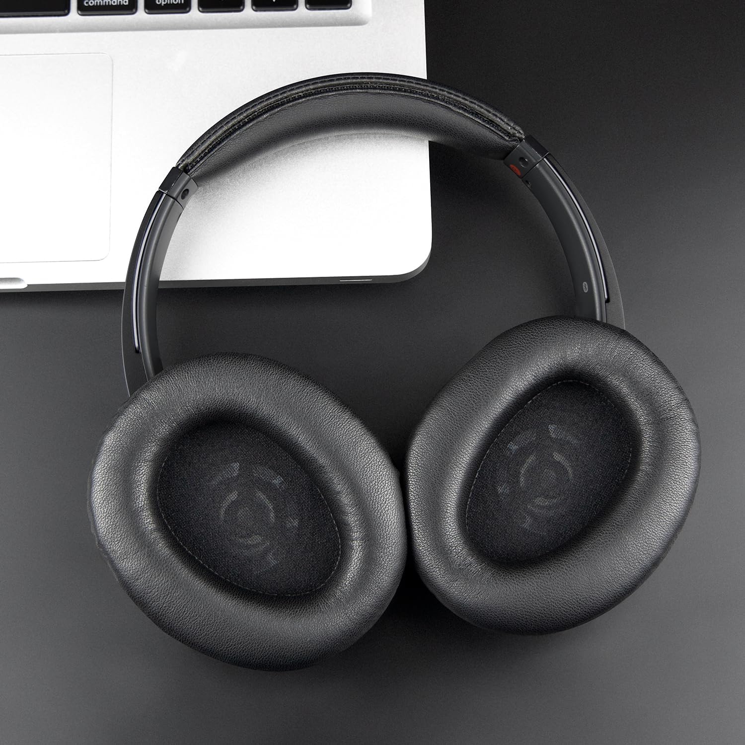 SOULWIT Lambskin Replacement Ear Pads for Sony WH-CH700N/MDR-ZX780/MDR-ZX770/MDR-10R Over-Ear Headphones, Earpads Cushion with High Density Foam - Black - Image 3